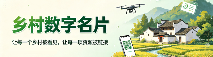 乡村数字名片banner